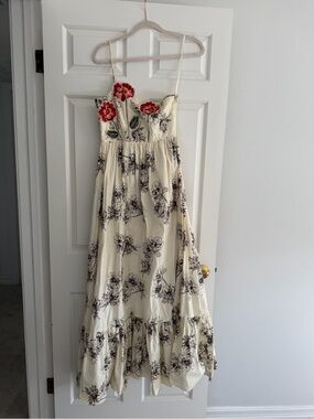 Embroidered Maxi Dress